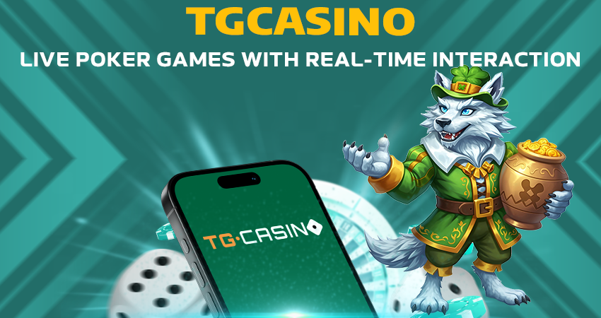 TGCasino Live Poker Games With Real-Time Interaction